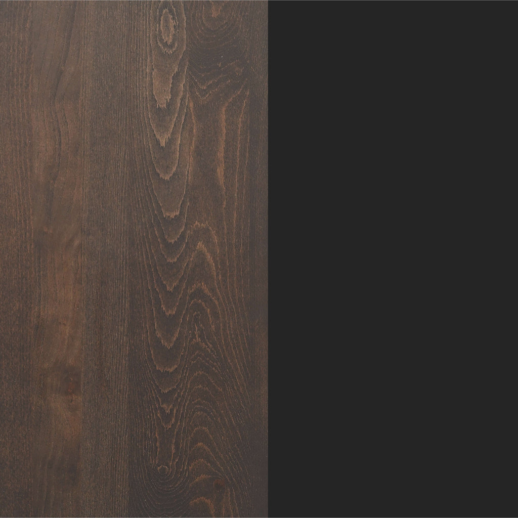 Rectangular Solid Wood Commercial Tabletop with 18" Round Dining Height Base