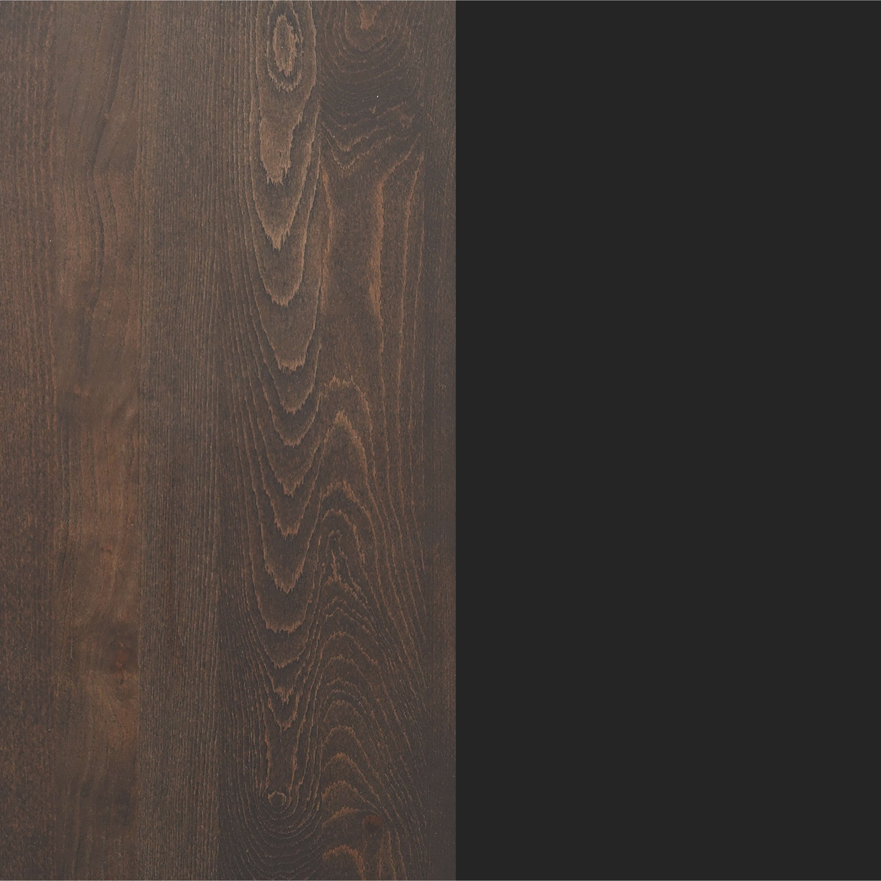 Rectangular Solid Wood Commercial Tabletop with 18" Round Dining Height Base